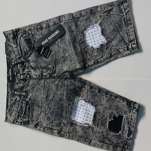 Road narrows‎ nyc youth boys long bike skate shorts Distressed size 12